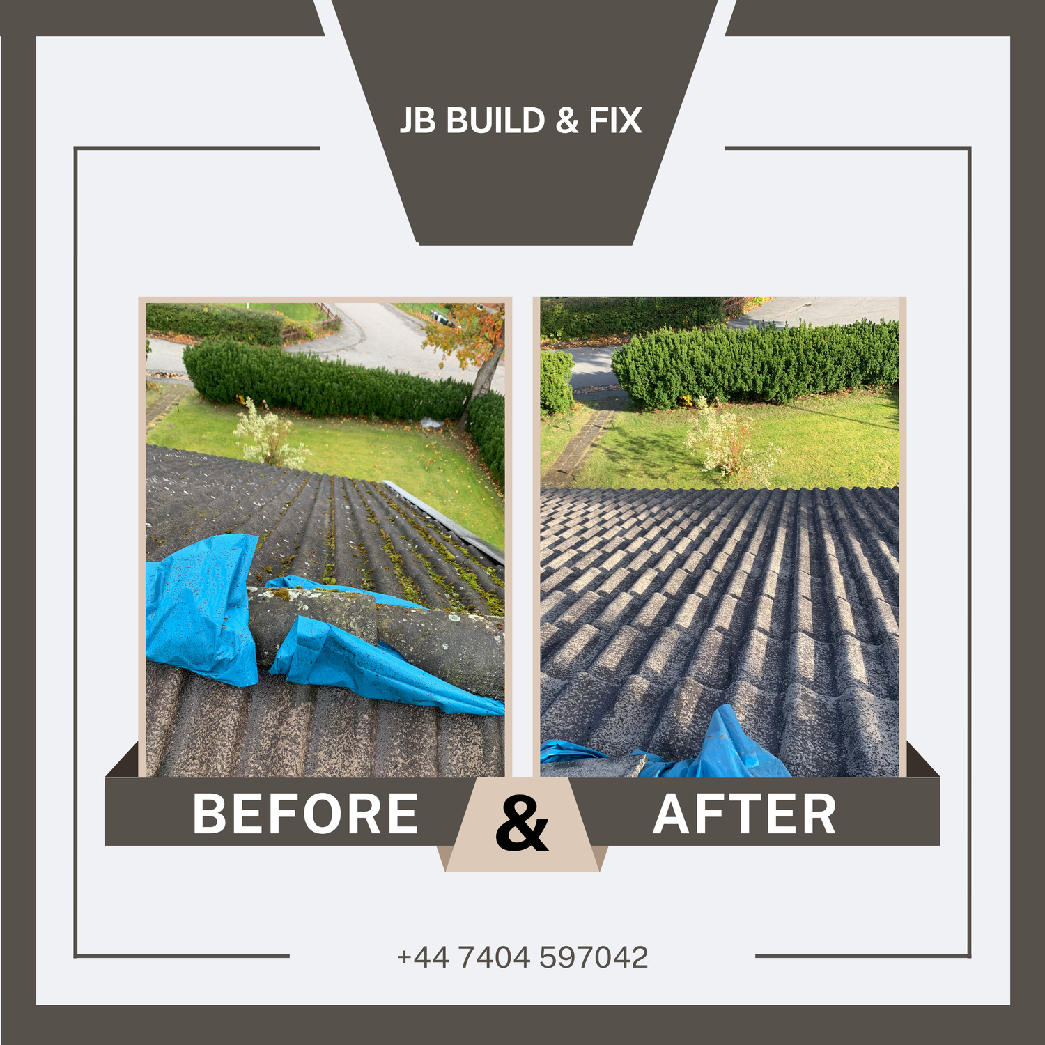 Before And After by JB Build and Fix Ltd, Dorset