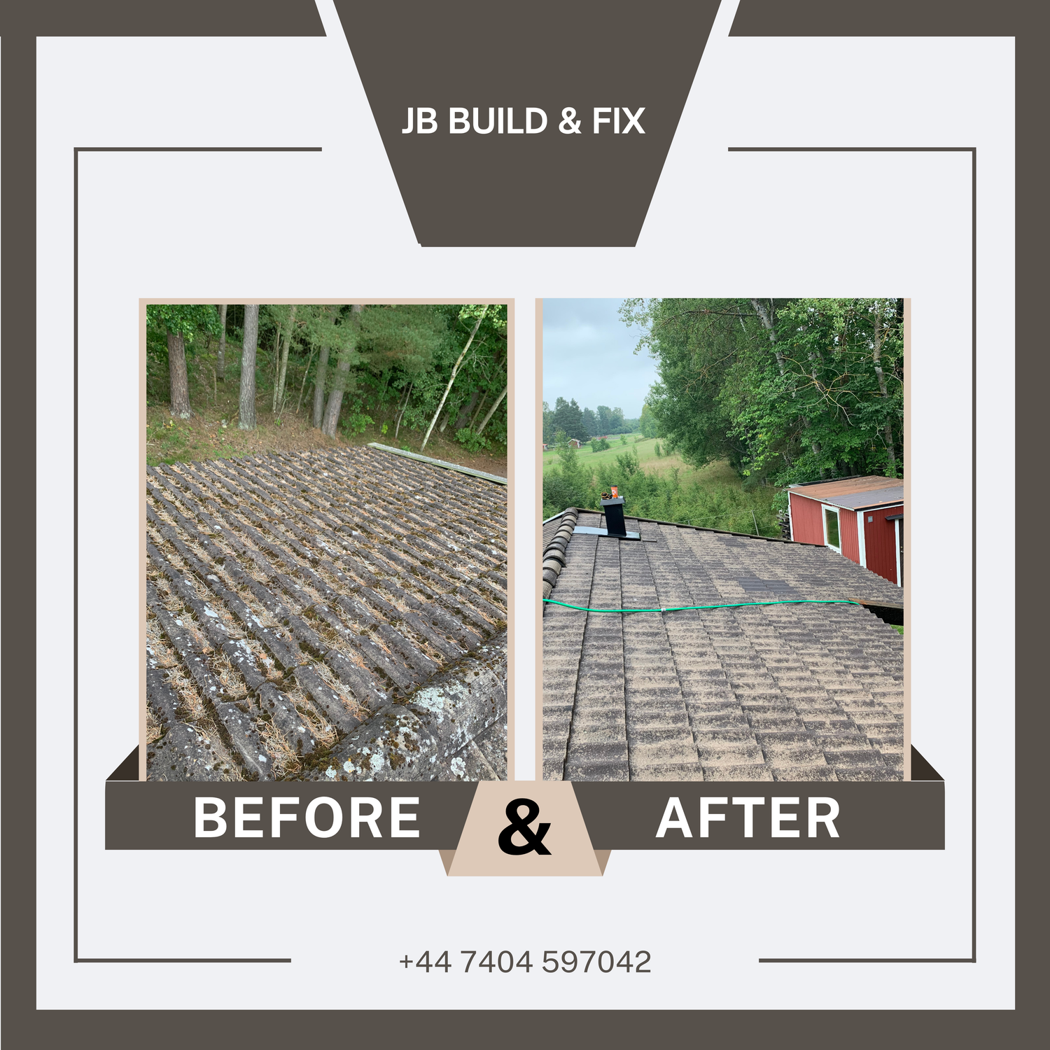 Before And After by JB Build and Fix Ltd, Dorset