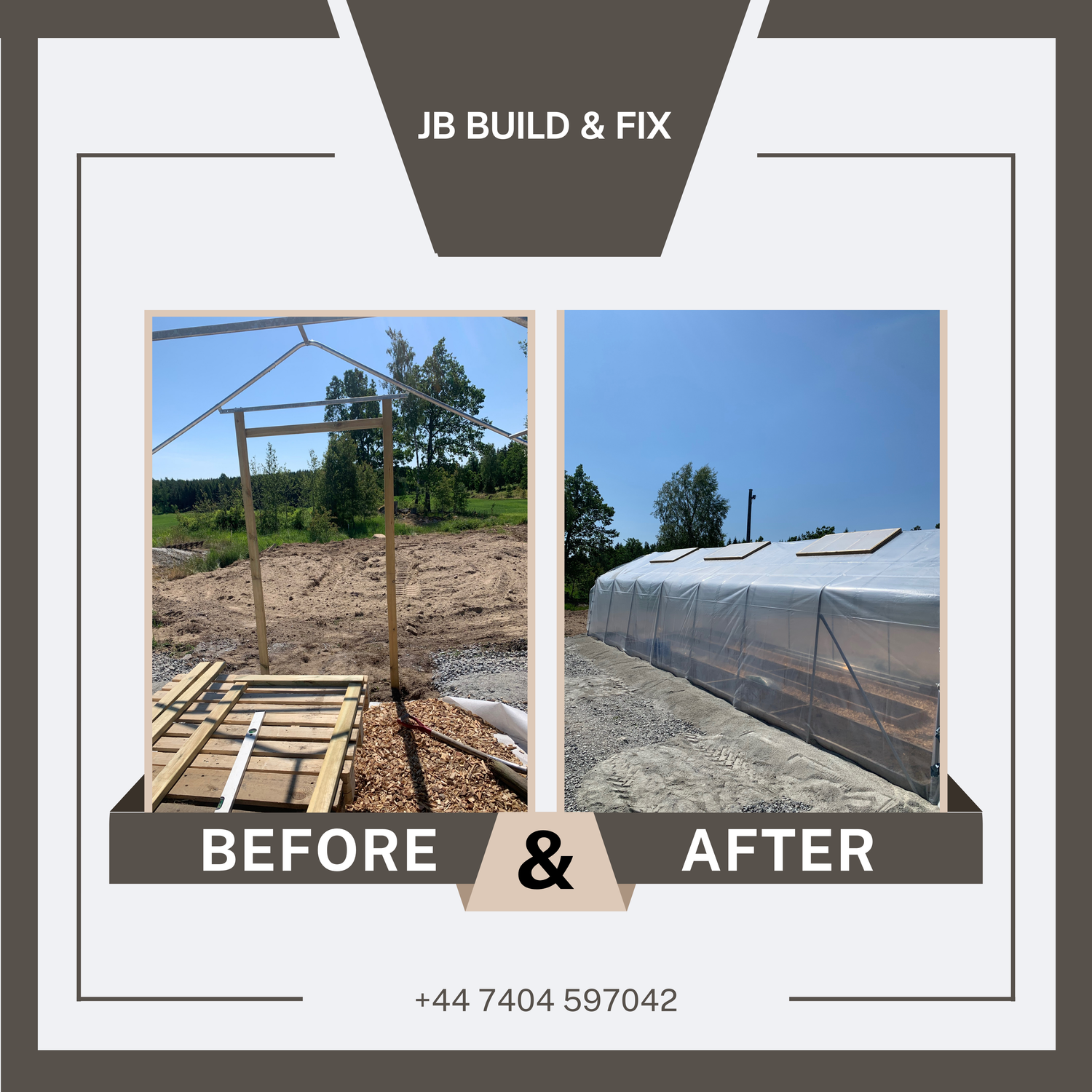 Before And After by JB Build and Fix Ltd, Dorset