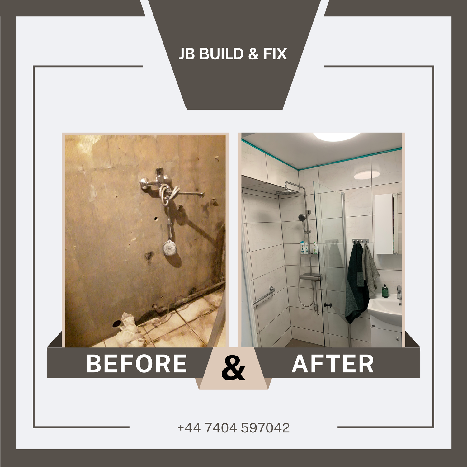 Before And After by JB Build and Fix Ltd, Dorset