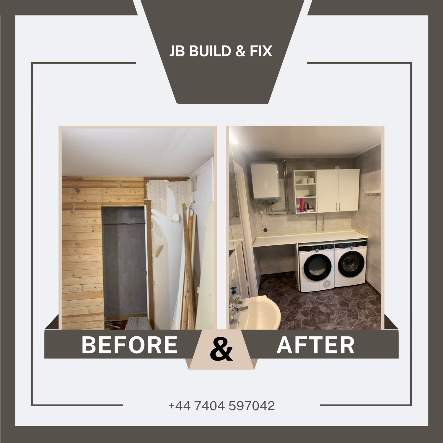 Before And After by JB Build and Fix Ltd, Dorset