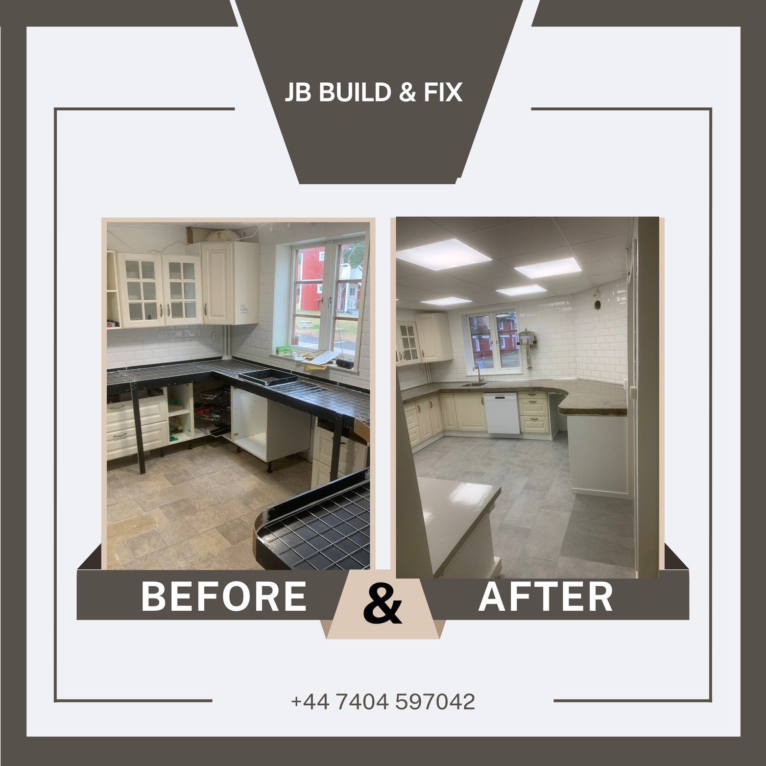 Before And After by JB Build and Fix Ltd, Dorset