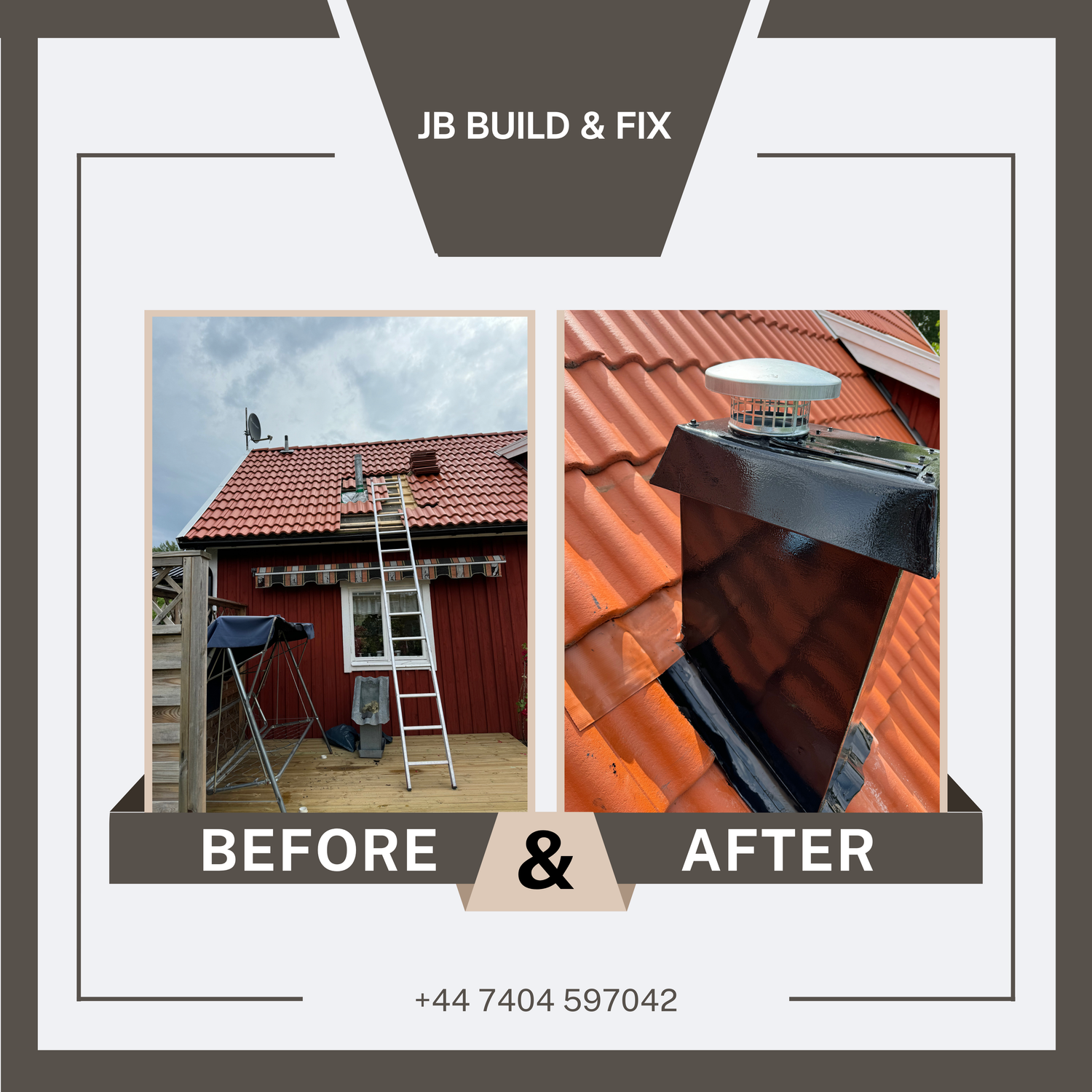 Before And After by JB Build and Fix Ltd, Dorset