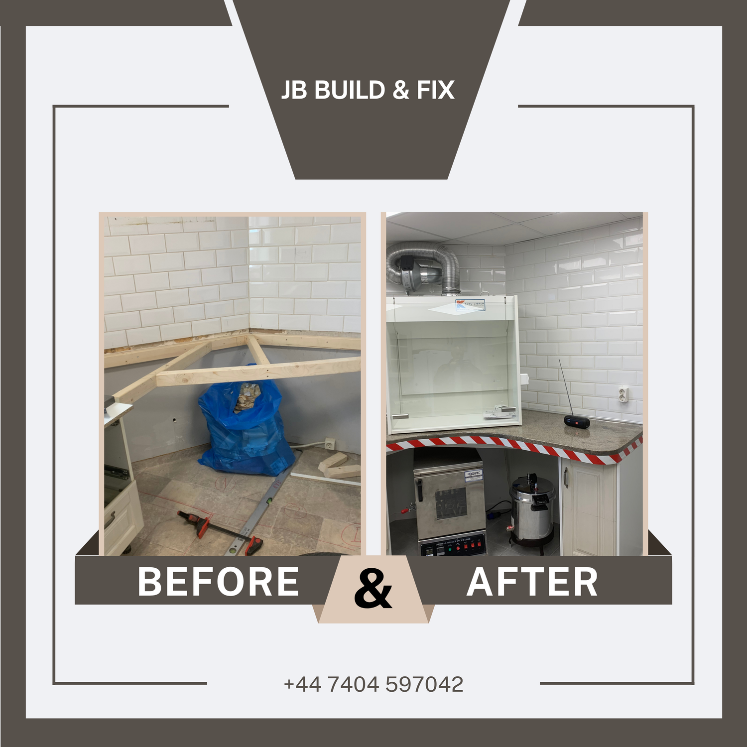 Before And After by JB Build and Fix Ltd, Dorset
