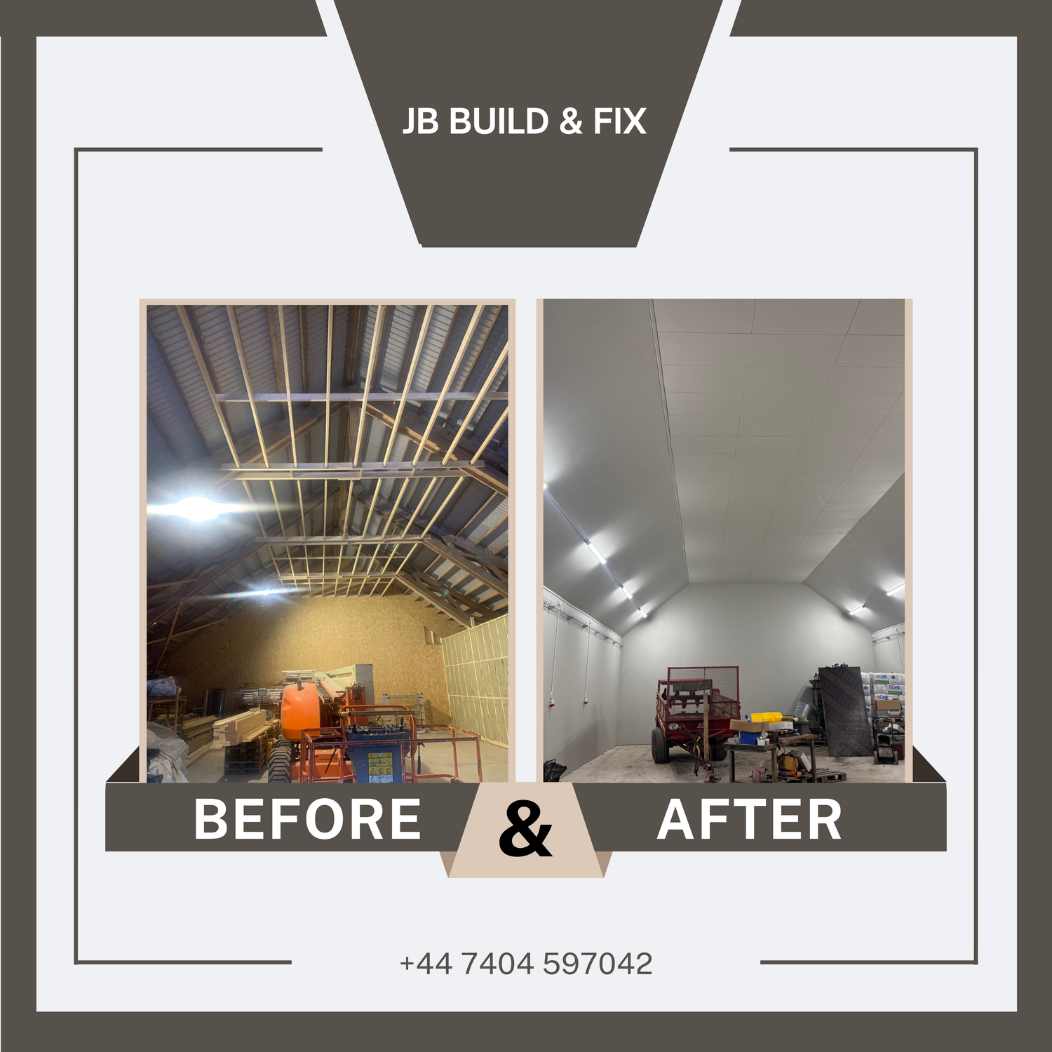 Before And After by JB Build and Fix Ltd, Dorset