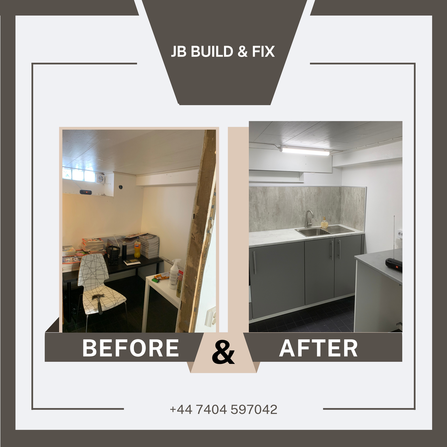 Before And After by JB Build and Fix Ltd, Dorset