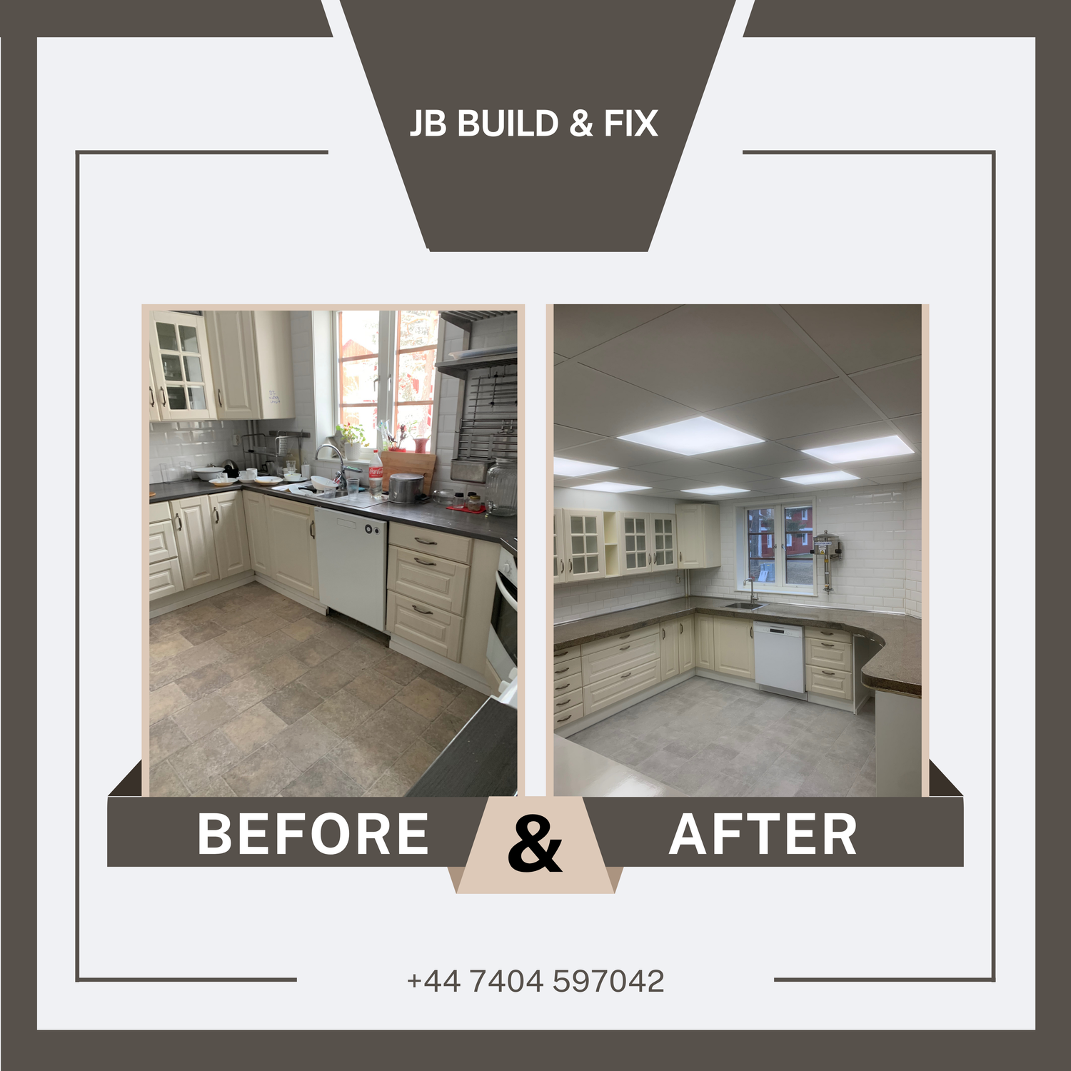 Before And After by JB Build and Fix Ltd, Dorset