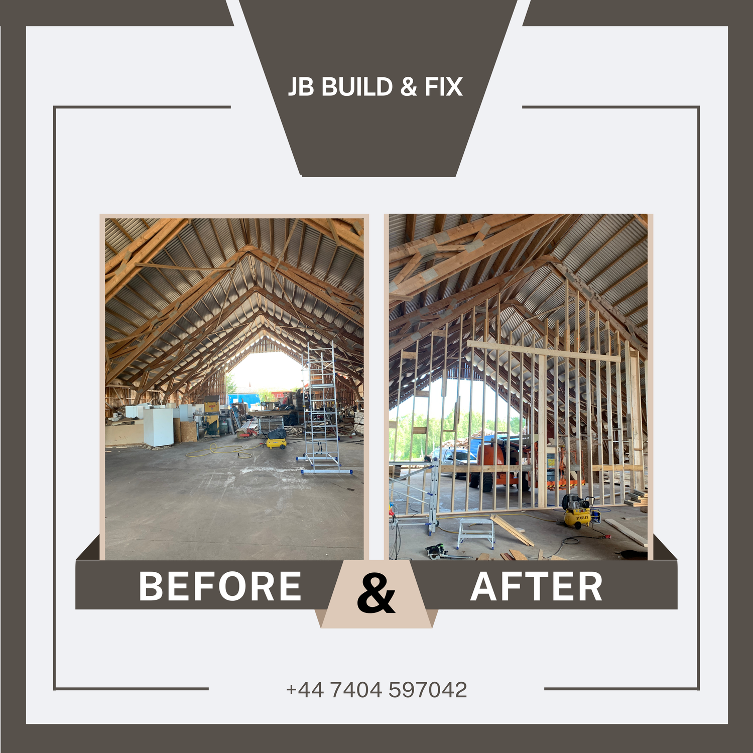 Before And After by JB Build and Fix Ltd, Dorset