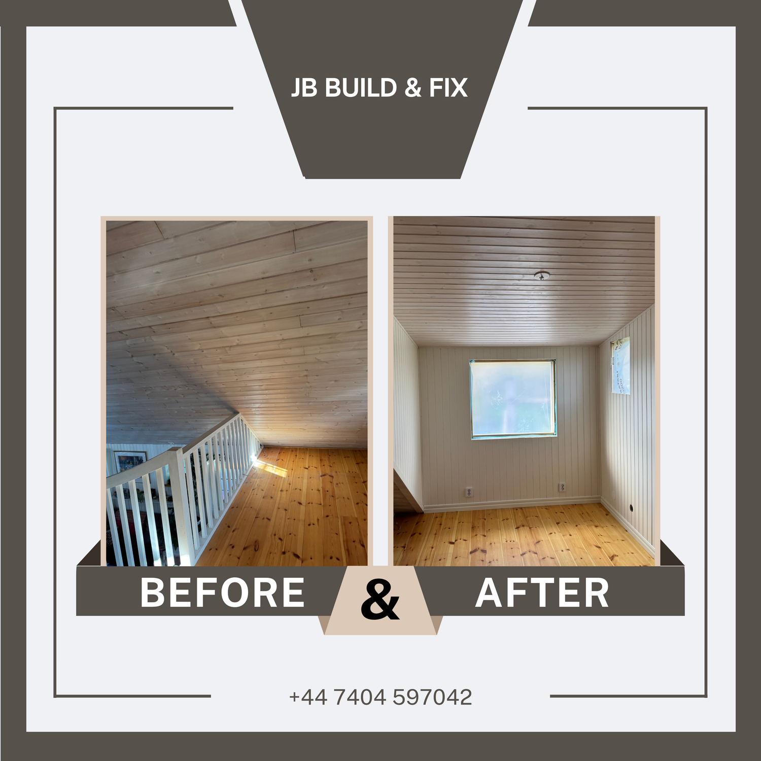 Before And After by JB Build and Fix Ltd, Dorset