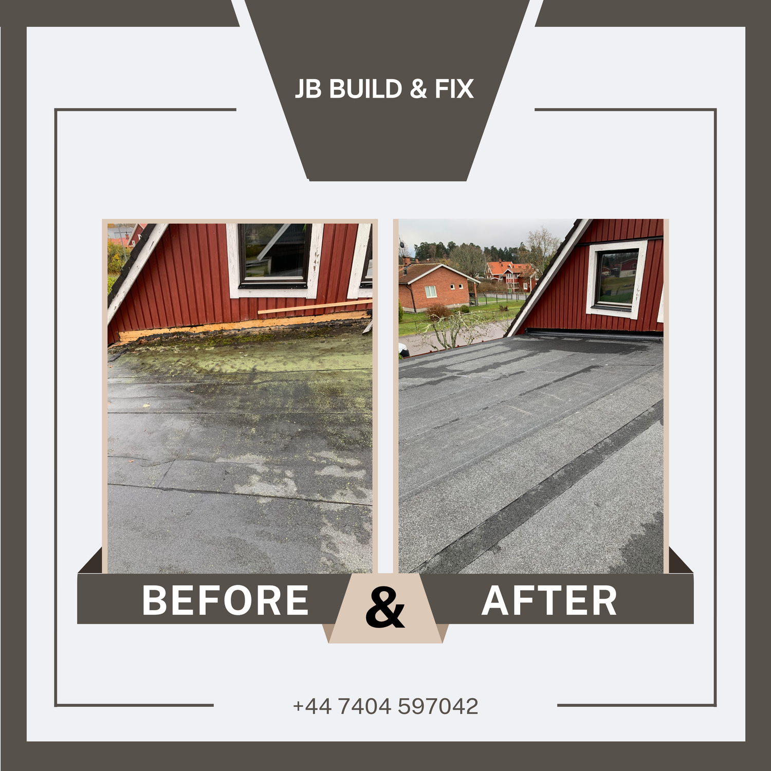 Before And After by JB Build and Fix Ltd, Dorset