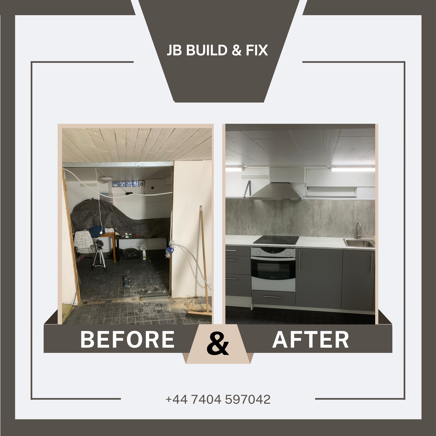 Before And After by JB Build and Fix Ltd, Dorset