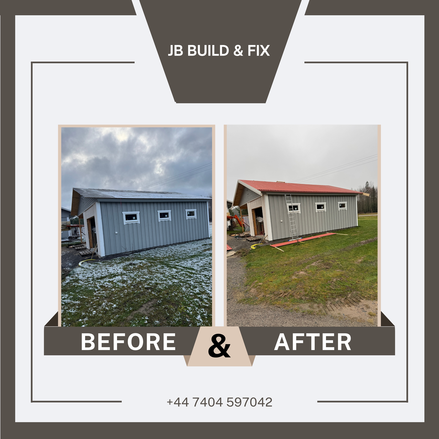 Before And After by JB Build and Fix Ltd, Dorset