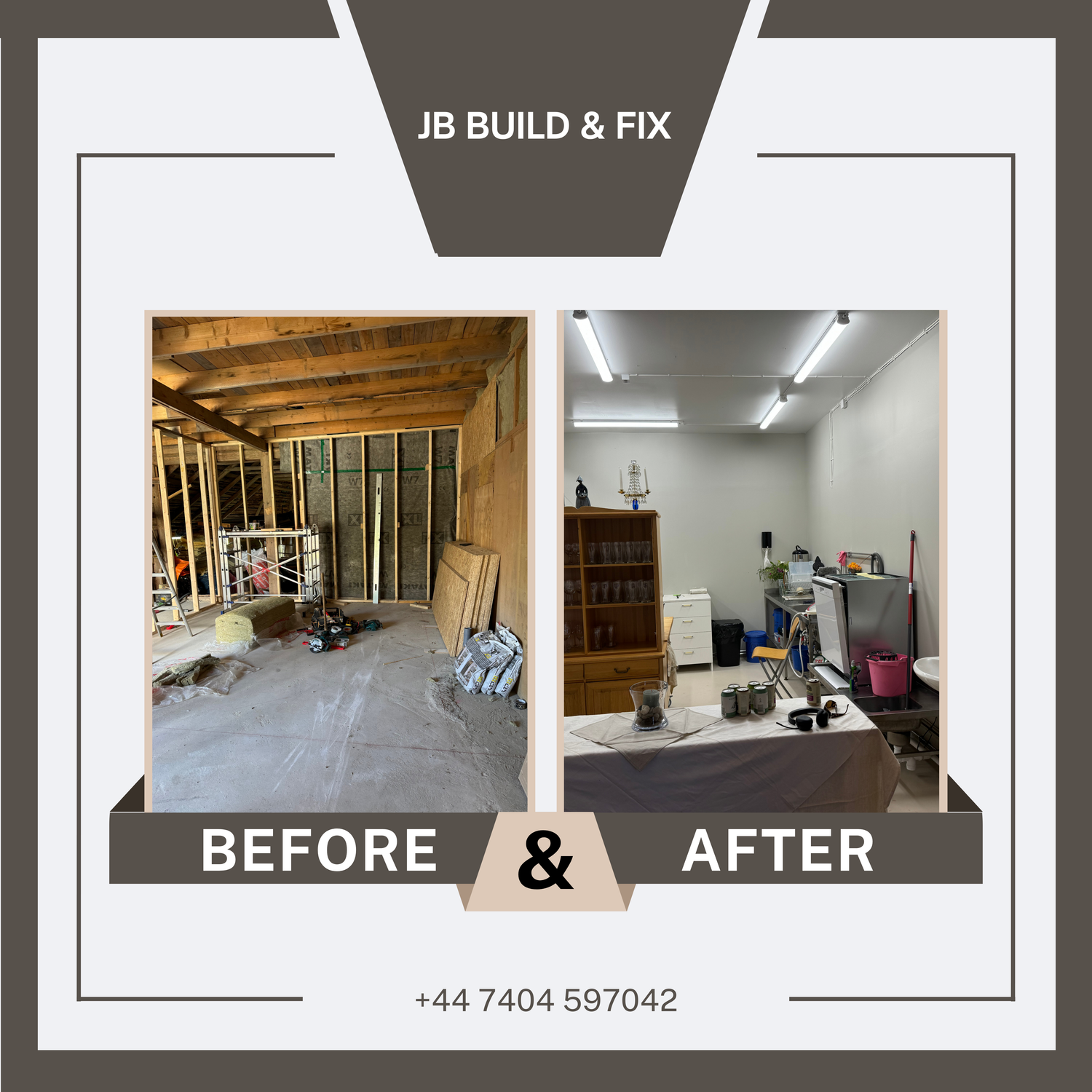 Before And After by JB Build and Fix Ltd, Dorset