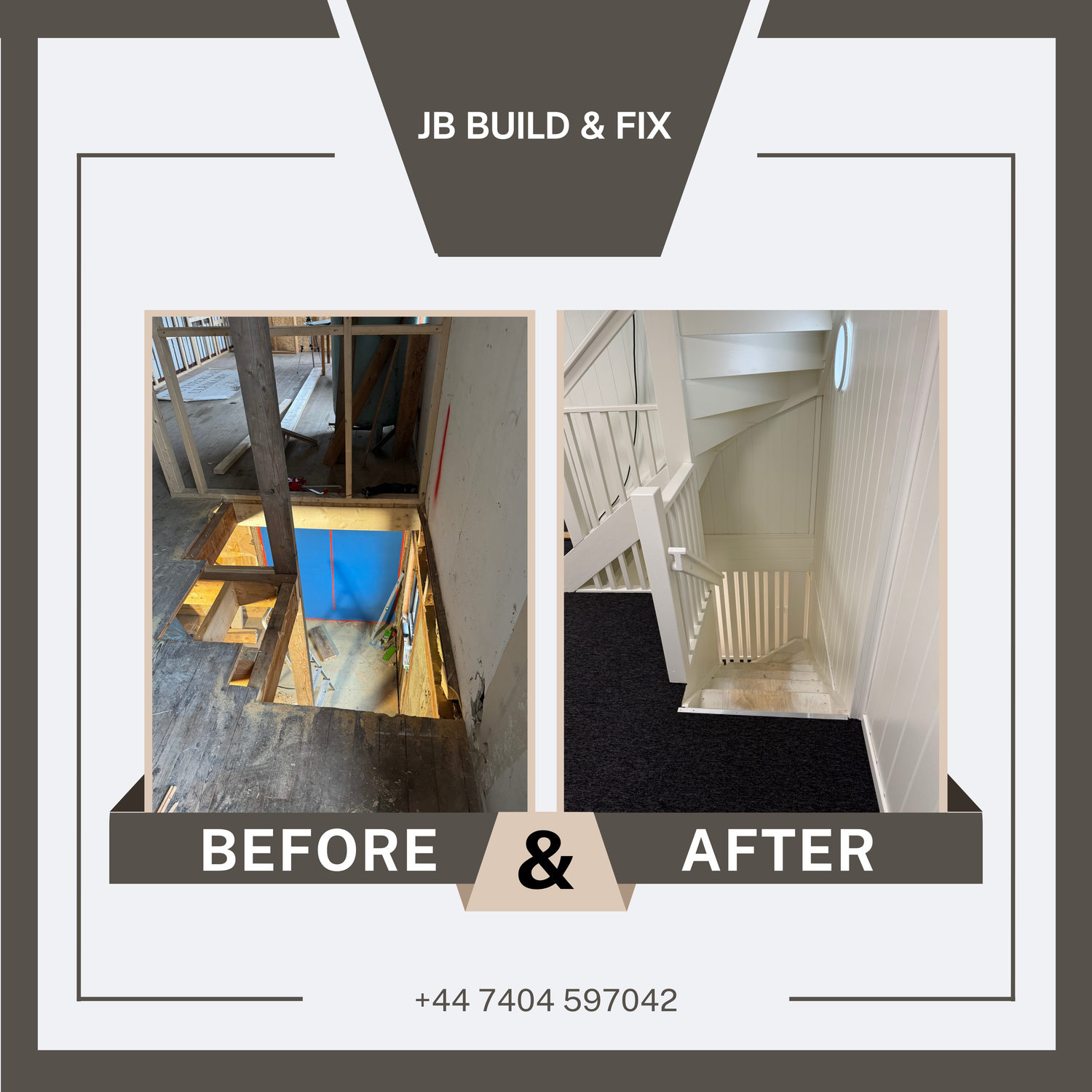 Before And After by JB Build and Fix Ltd, Dorset