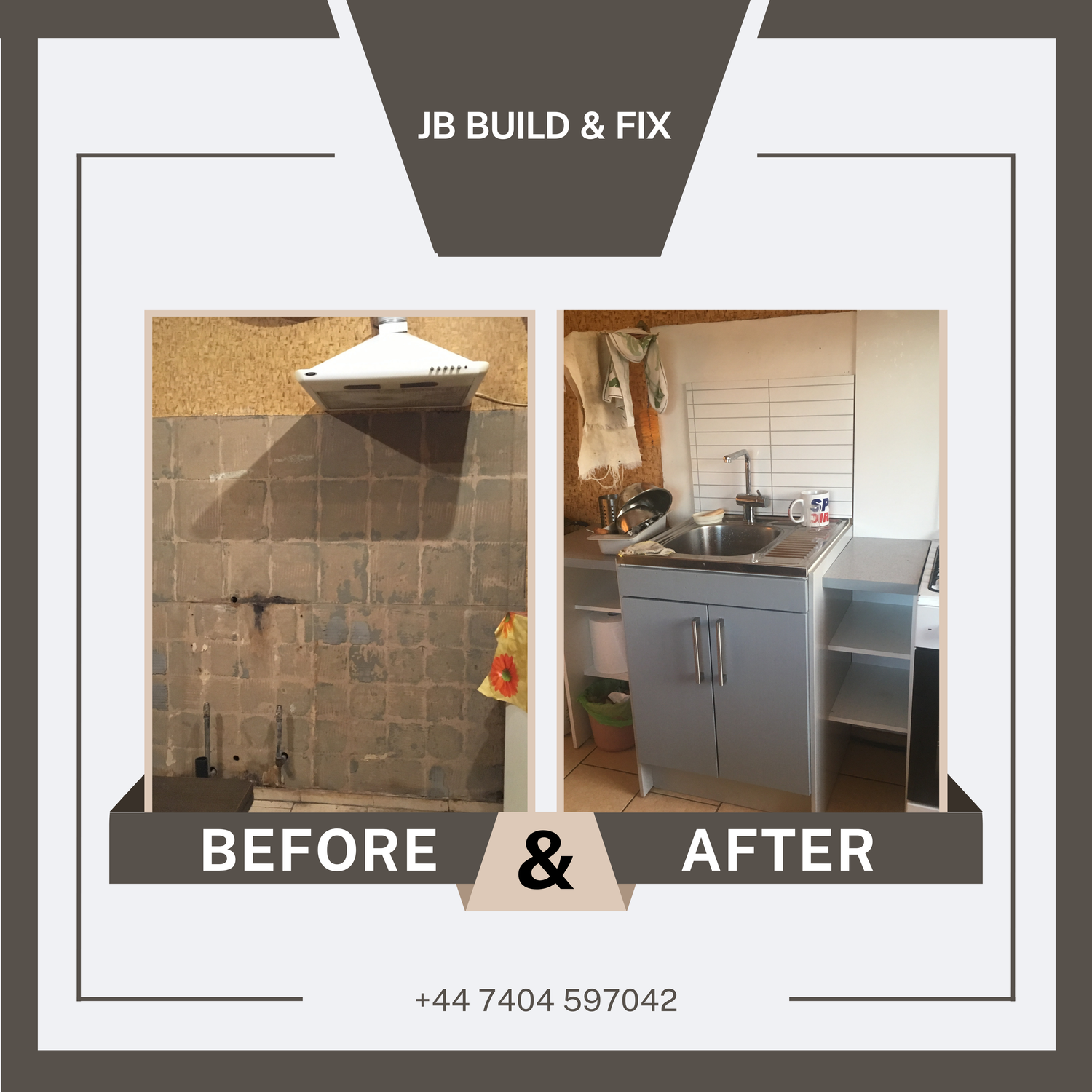 Before And After by JB Build and Fix Ltd, Dorset