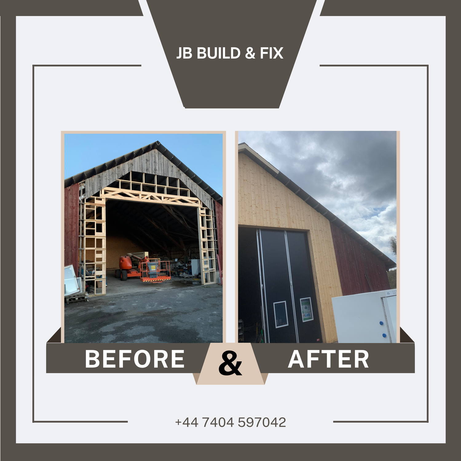 Before And After by JB Build and Fix Ltd, Dorset