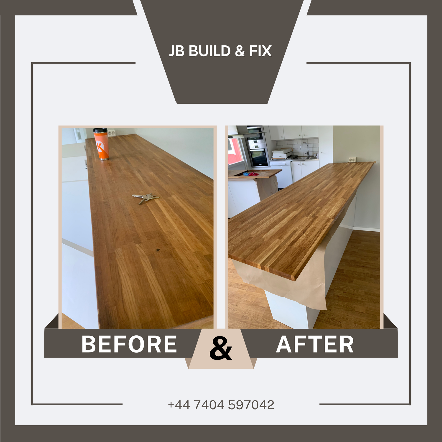 Before And After by JB Build and Fix Ltd, Dorset
