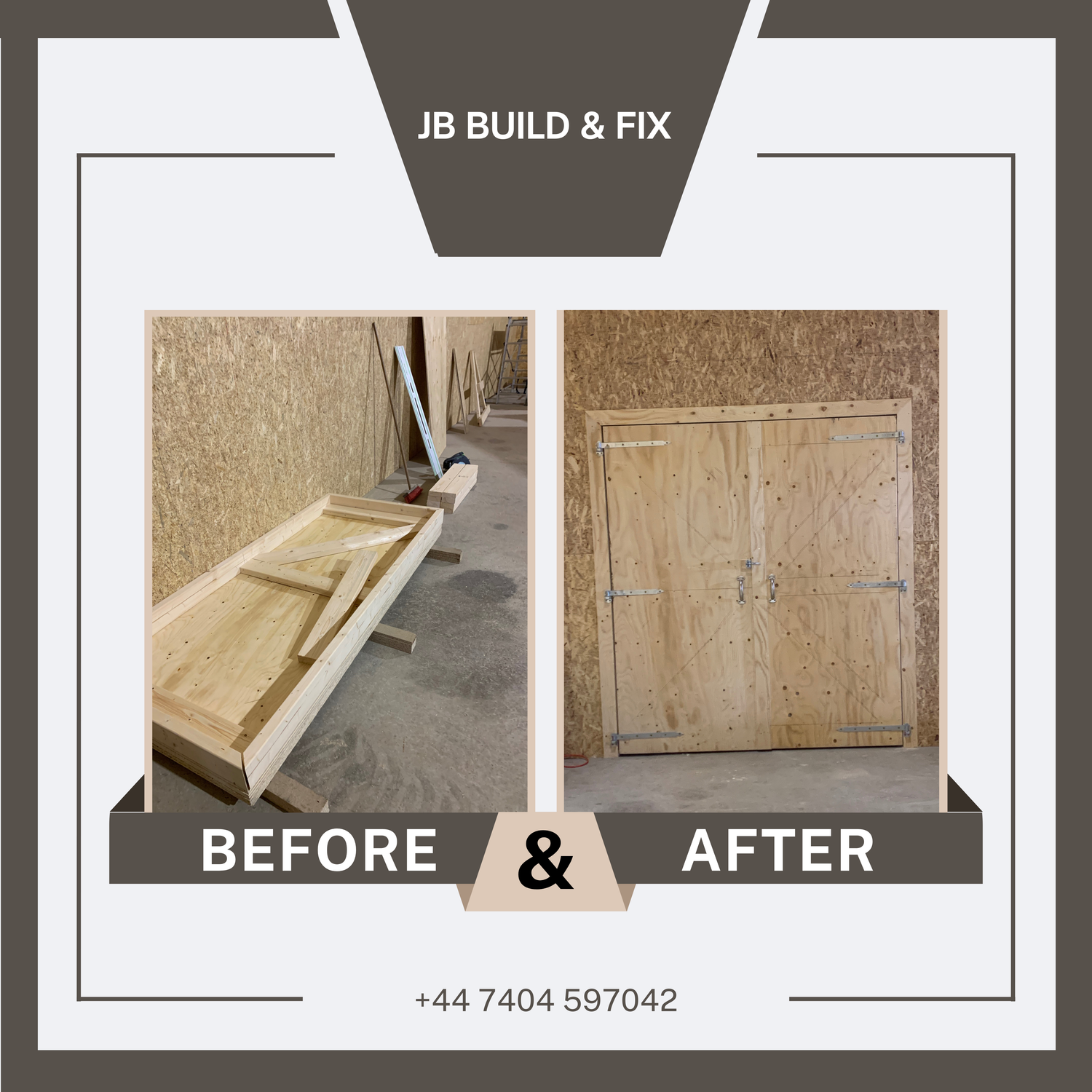 Before And After by JB Build and Fix Ltd, Dorset