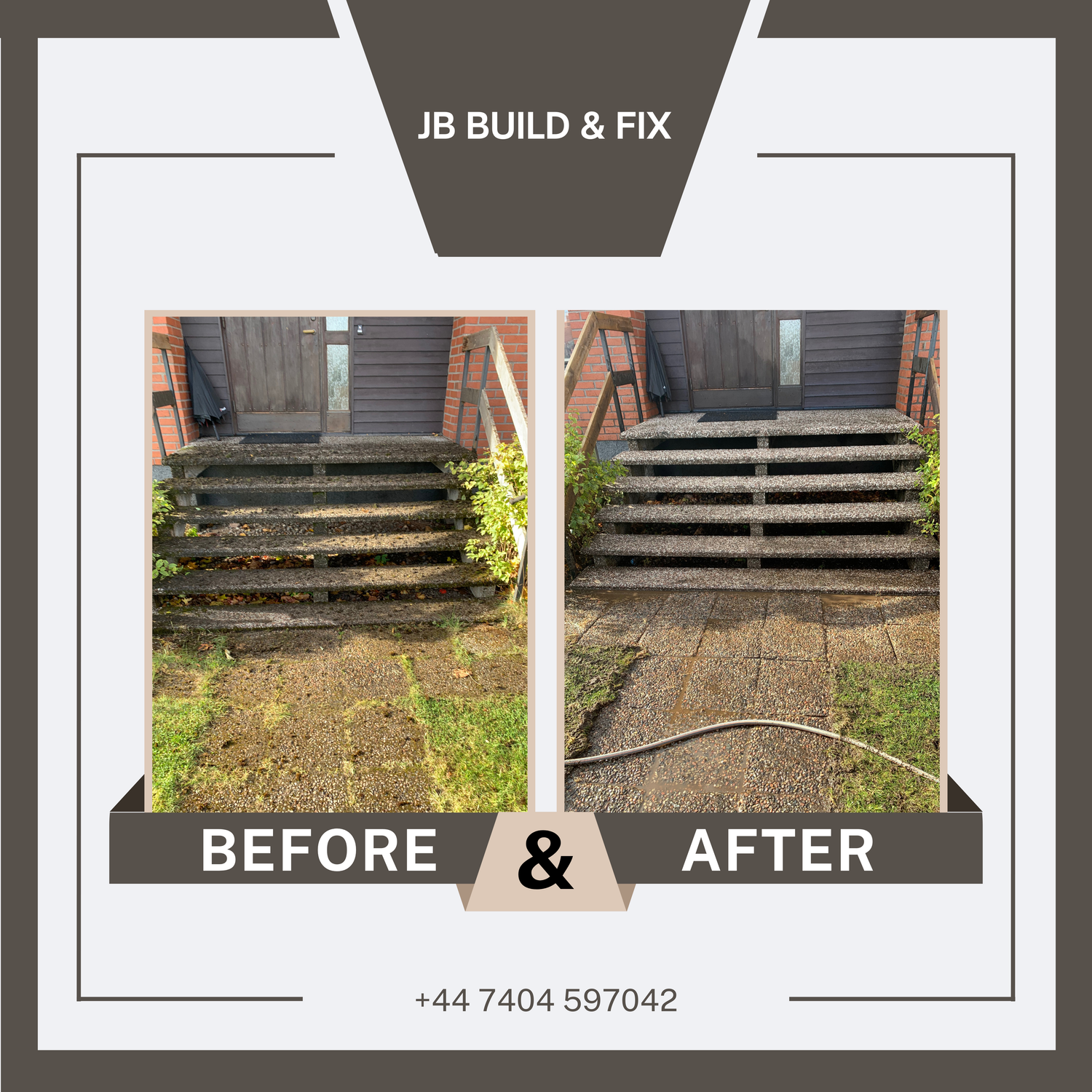 Before And After by JB Build and Fix Ltd, Dorset