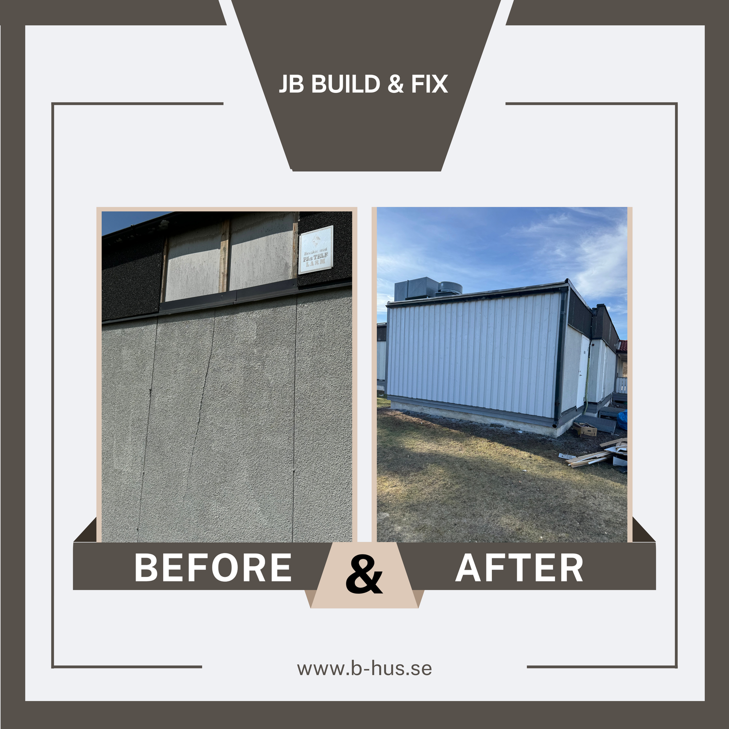 Before And After by JB Build and Fix Ltd, Dorset