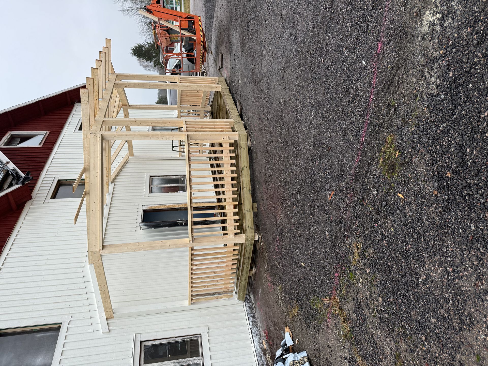 Porch Stenakra Verkstad by JB Build and Fix Ltd, Dorset