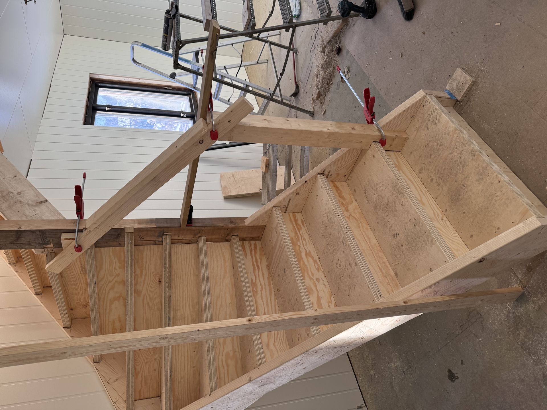 Stairs Stenakra Verkstad by JB Build and Fix Ltd, Dorset