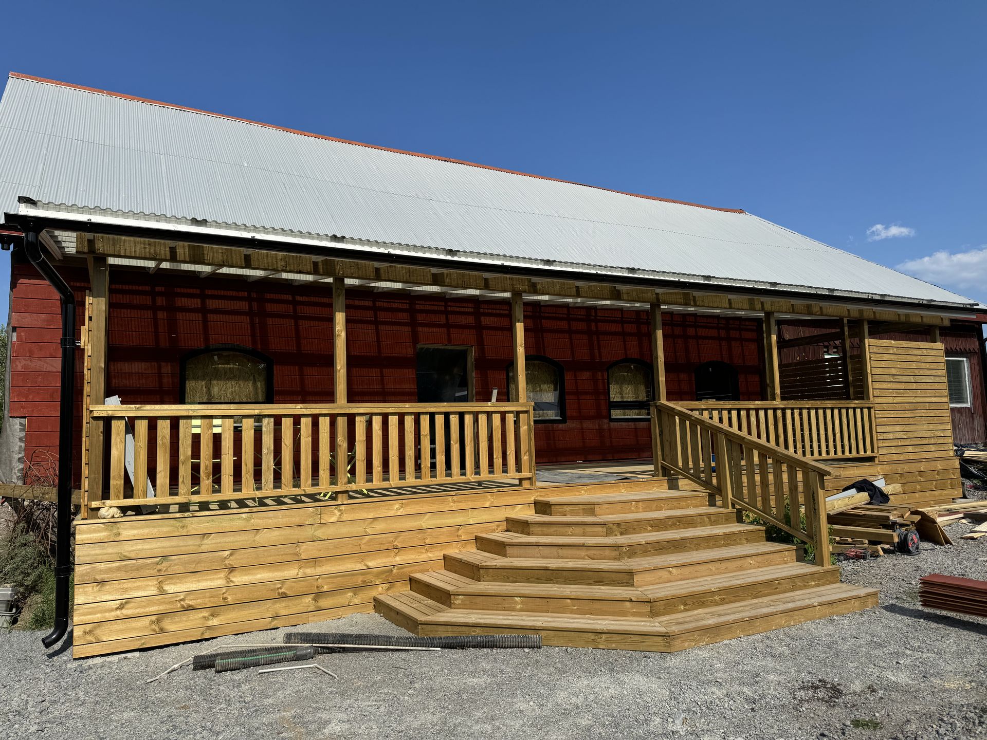 Kafe Lilla Tostebo by JB Build and Fix Ltd, Dorset