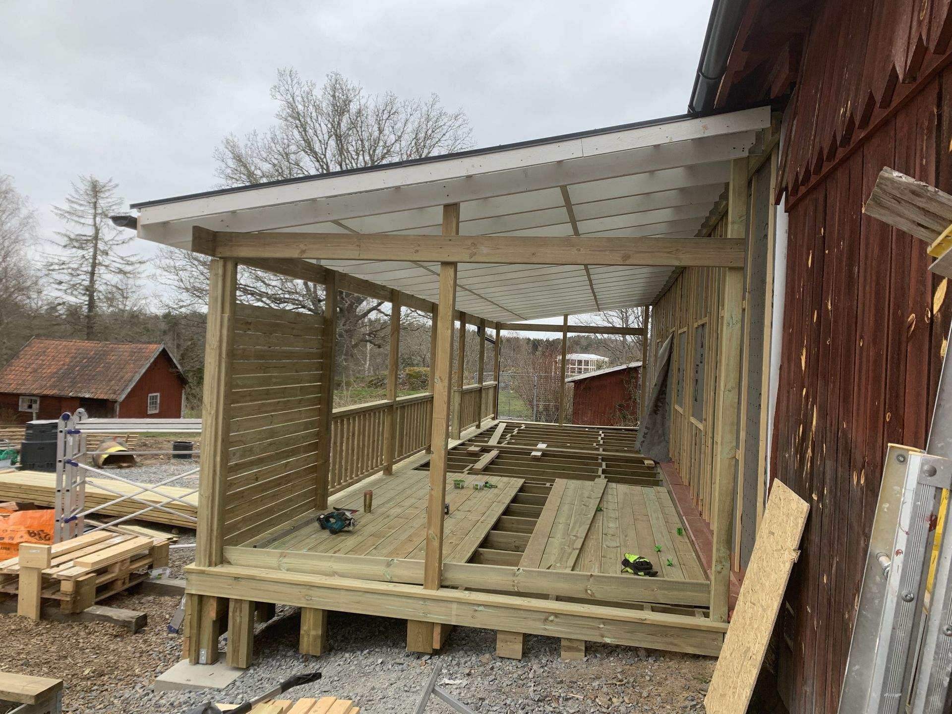 Kafe Lilla Tostebo by JB Build and Fix Ltd, Dorset