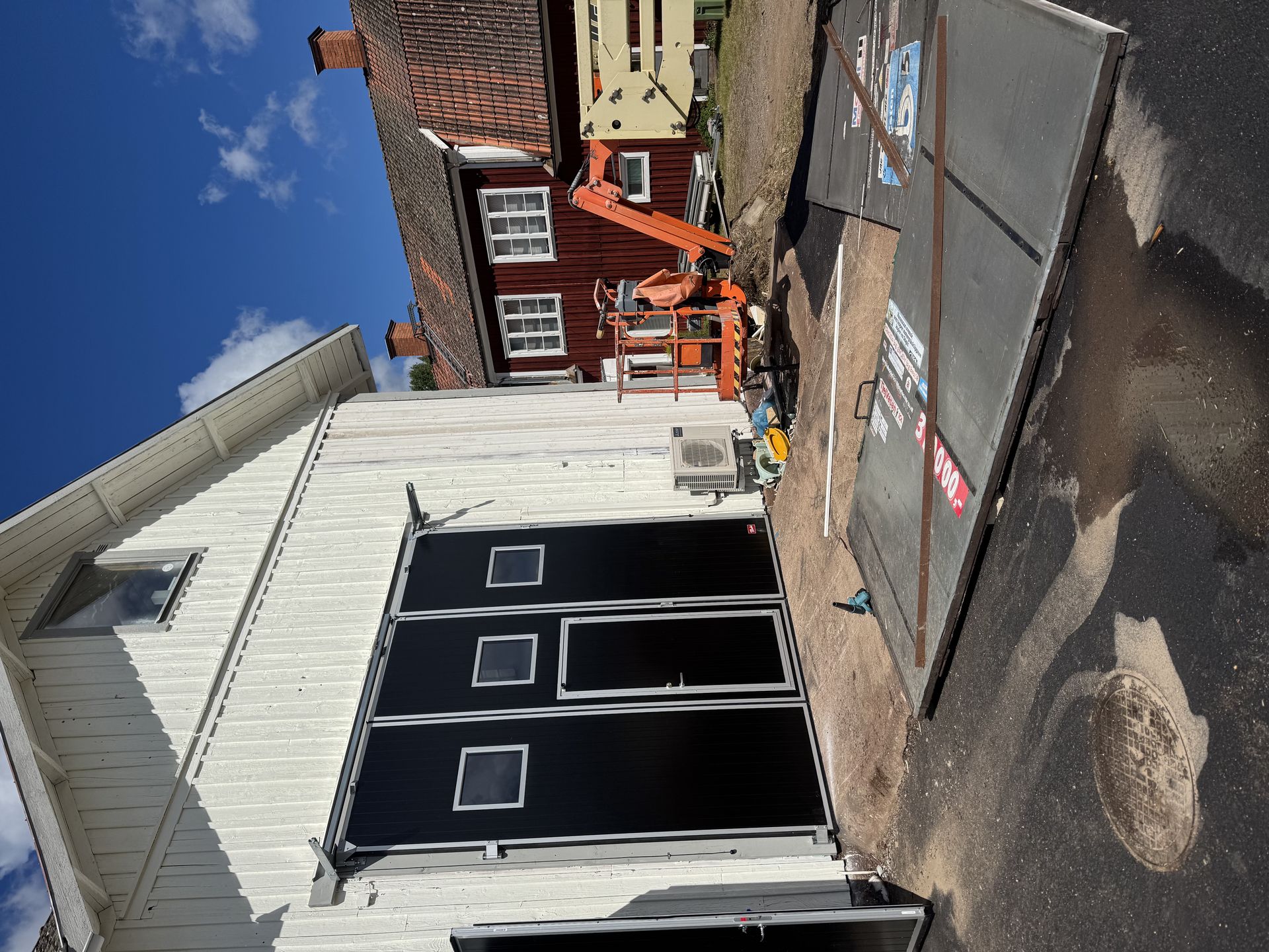 Garage Port + Facade by JB Build and Fix Ltd, Dorset