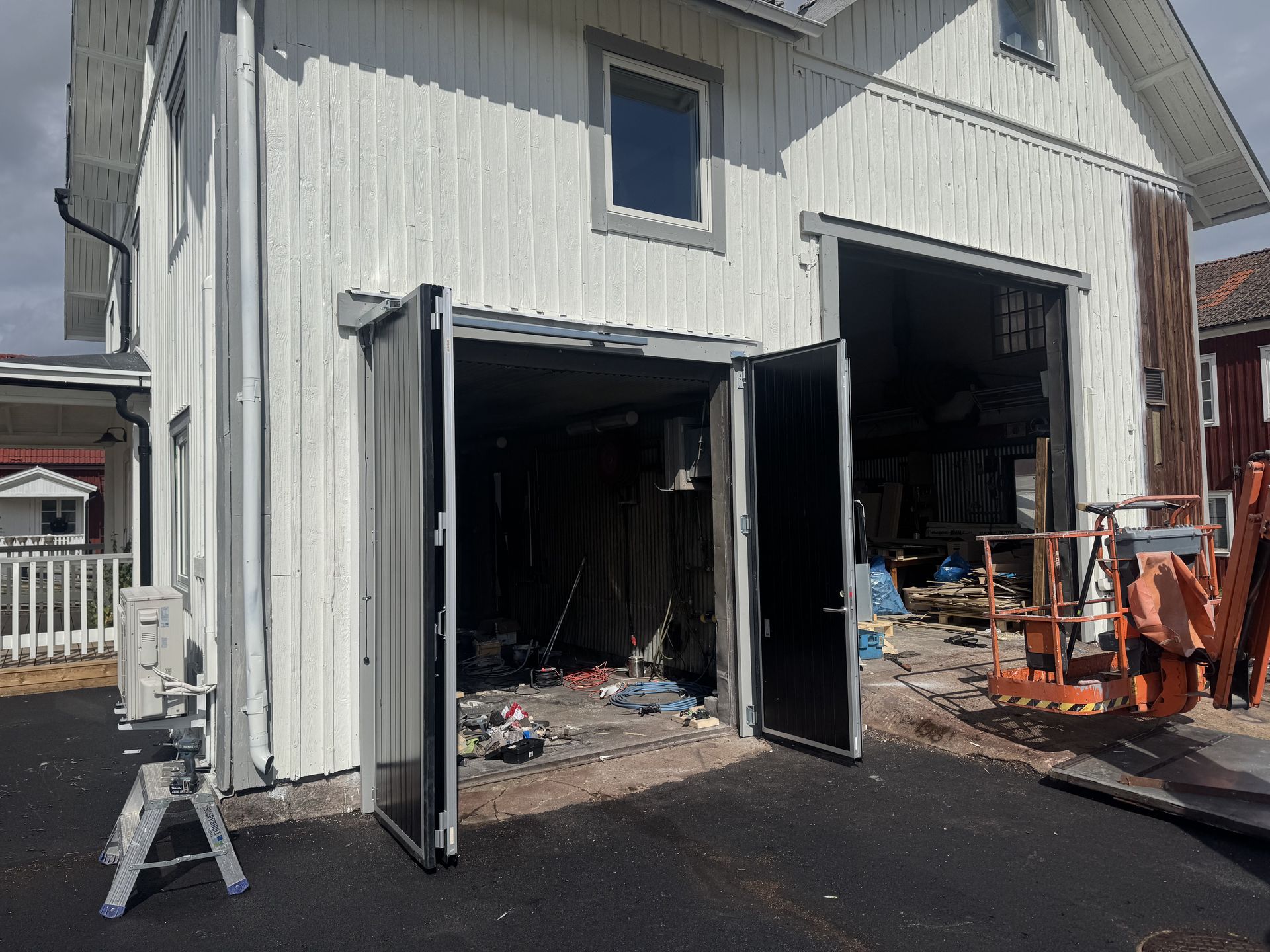 Garage Port + Facade by JB Build and Fix Ltd, Dorset